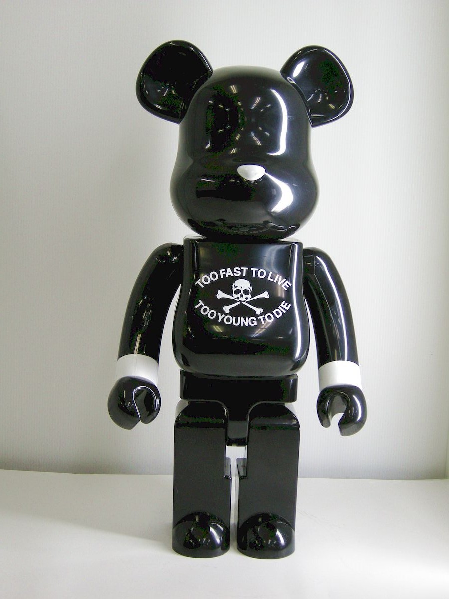 BE@RBRICK - mastermind JAPAN 50% ベアブリック 希少 レア 非売品 黒