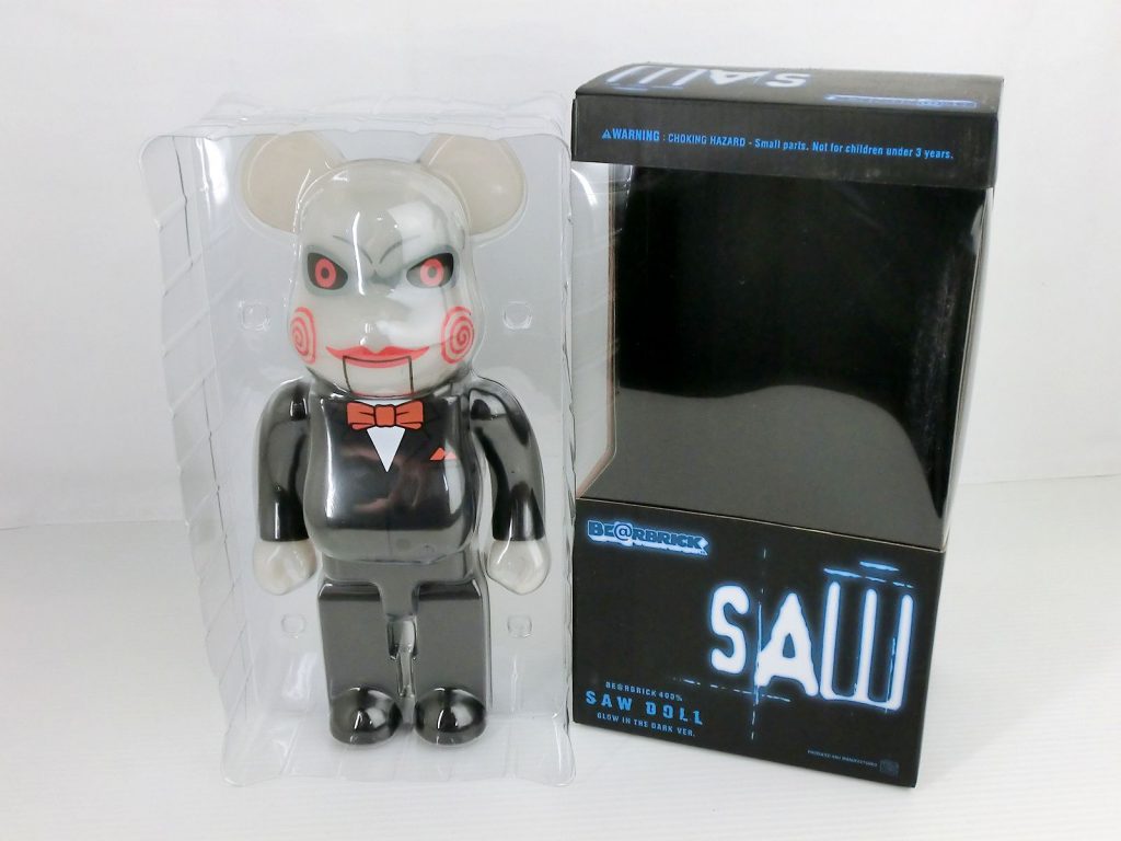 ベアブリック SAW DOLL GID Ver. 400% ヤマシロヤ限定 666体