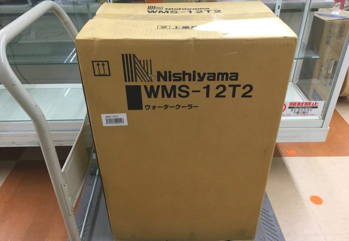 一部予約！】 西山工業 Nishiyama ウォータークーラー WMS-30P3 水道直結式 卓上型 冷水専用