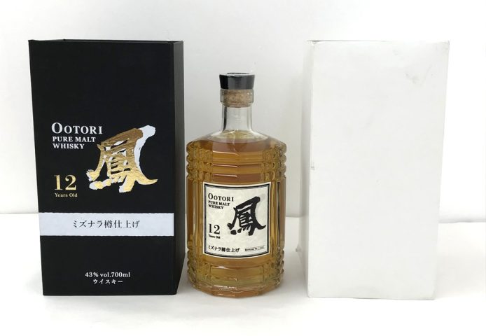 未開栓 鳳 12年 オオトリ ミズナラ樽仕上げ 43％ 700ml 箱付き