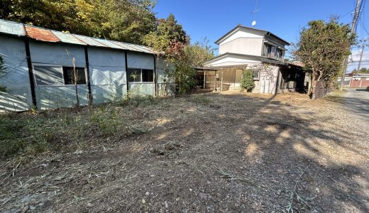 【野田市・遺品整理】自宅兼工場の特殊案件！重機・ボンベの撤去から草むらの片付けまで徹底レポート
