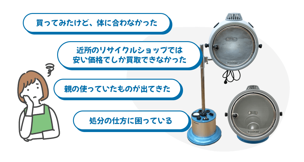 光線治療器 コウケントーの高価買取はリサイクルモールみっけにお任せください。