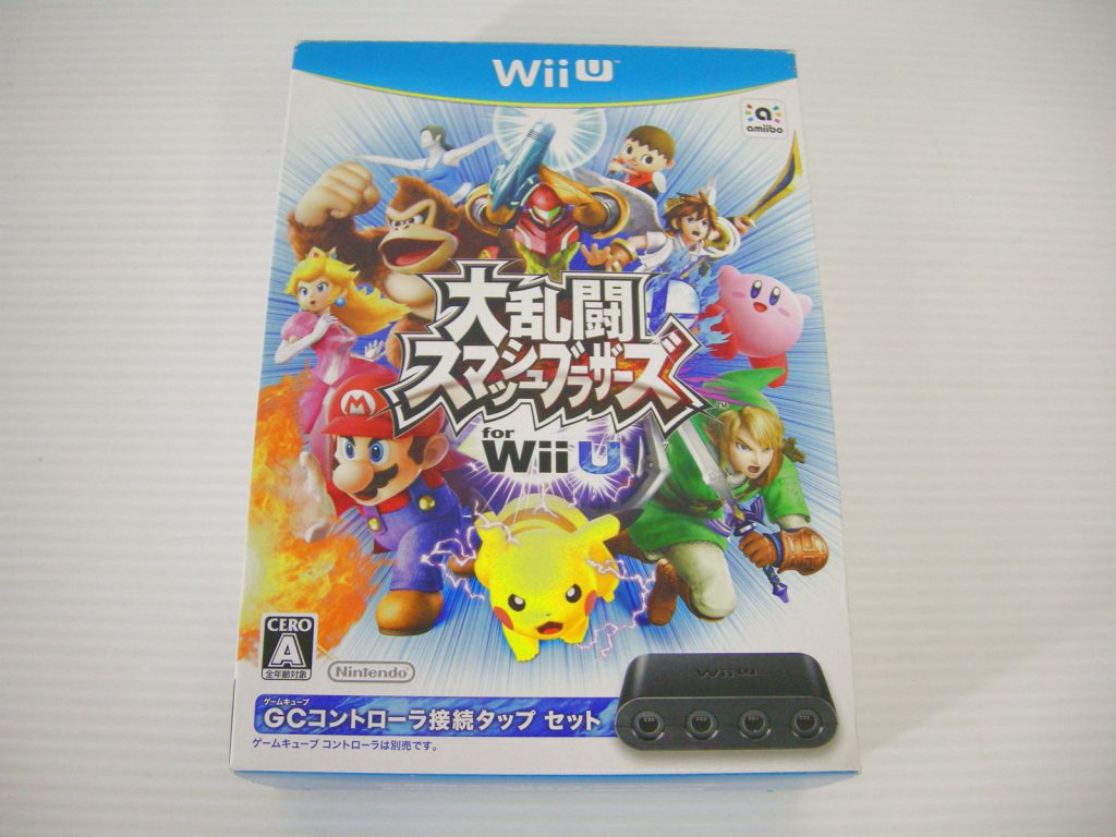 任天堂 大乱闘スマッシュブラザーズ for Wii U ニンテンドーゲームキューブコントローラ接続タップセット